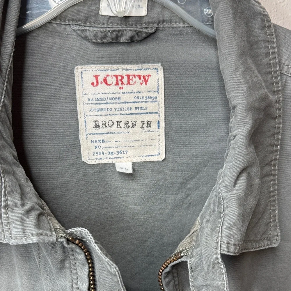 J. Crew “Broken In” Green Utility Field Outerwear Jacket‎ - XL